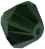 Bicone Swarovski Crystal Tourmaline Crystal 8mm Crystal Package of 20 Pieces