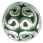 Swirl Bali Bead 6mm