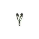 Sterling Silver Jewelry Bails in Tiny with V Design