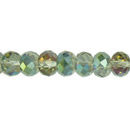 Chinese Crystal Rondelle Beads Wholesale 72 Bead Strand Vitrail Medium Crystal 8mm Crystal Beads