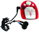 Earphone Radio Red Tone