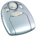 Earphone Radio Silver Tone