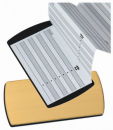 Metal Address Phone List Gold Tone