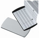Metal Address Phone List Silver Tone