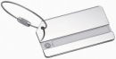 Luggage Tag Silver Tone