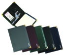 Junior Size Memopad Holder in Wine