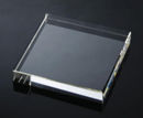 Square Clear Crystal Paperweight