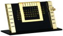 Table Calendar in Gold
