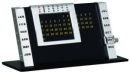 Table Calendar in Silver