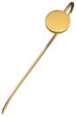 Long Stem Bookmark Gold Tone