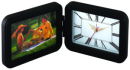 Horizontal Picture Frame Clock (Fit 5" x 7" Photo)