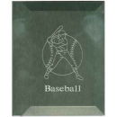 Metal Photo Album (Fit 4" x 6" Photo) with Baseball Design
