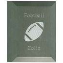 Metal Photo Album (Fit 4" x 6" Photo) with Football Design