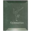 Metal Photo Album (Fit 4" x 6" Photo) with Gymnastics Design