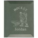 Metal Photo Album (Fit 4" x 6" Photo) with Hockey Design