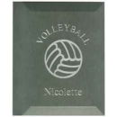 Metal Photo Album (Fit 4" x 6" Photo) with Volleyball Design