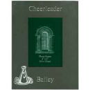 Picture Frame  fits 4" x 6" Silver Tone with Cheerleading Design