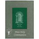 Picture Frame  fits 3.5" x 5" Silver Tone with First Communion Design