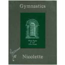 Picture Frame  fits 4" x 6" Silver Tone with Gymnastics Design