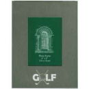 Picture Frame  fits 4" x 6" Silver Tone with Golf Design