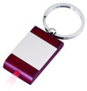 Wood/Metal Key Chain with Light