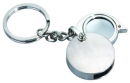 Round Key Chain with Magnifier