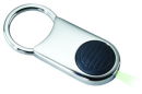 Silver Key Chain with Light