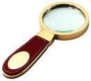 Leather Magnifier