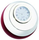 Wood / Metal Ball Table Clock