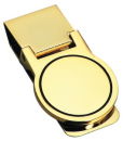 Gold Tone Money Clip