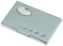 Matt Silver Card Case