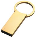 Single Key Chain in Gold