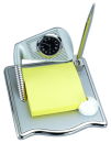 Golf Memo Holder, Pen with Clock