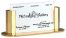 Business Card Holder in Gold