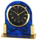 Table Clock in Blue