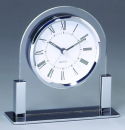 Table Clock in Silver