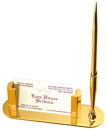 24K Gold Card Holder with Pen