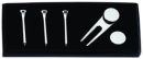 Golf Tee Set Silver tone
