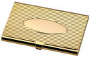 Business Card Case in Gold