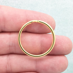 Split Key Rings Wholesale Gold Tone