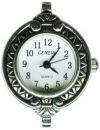 Fancy Round Watch Face with Antique Pattern Outline
