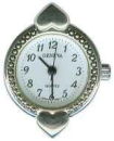 Beaded Heart Tip Watch Face