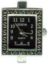 Rectangle Swirl Style with Black Watch Face