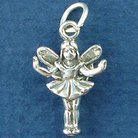 STERLING SILVER FAIRY CHARM