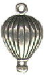 Hot Air BALLOON Small Sterling Silver Charm Pendant