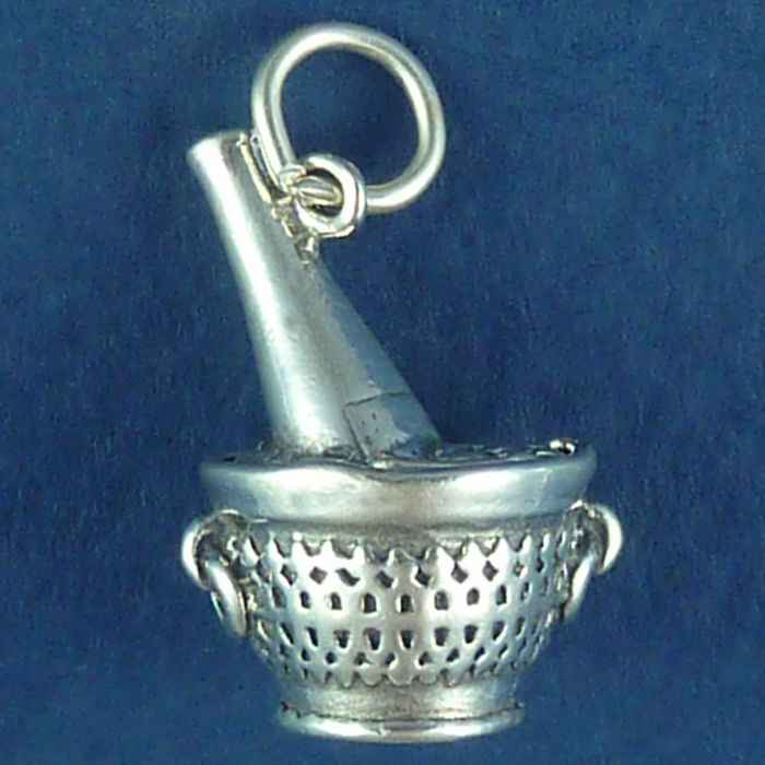 WINE in Champagne BUCKET Sterling Silver Charm Pendant Wholesale