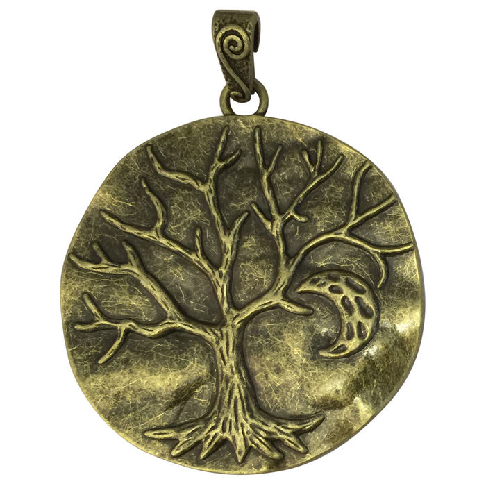 Bronze Tree of Life Pendant in Pewter » Religious Charm