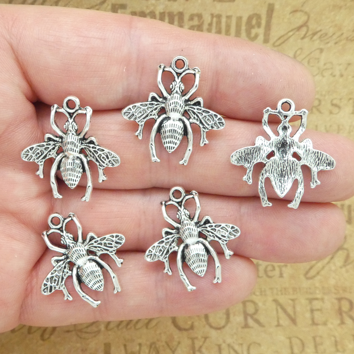 Honey bee charms discount wholesale