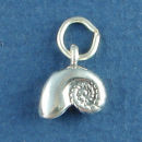 Seashell Charm Sterling Silver Image