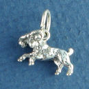 Astrology Zodiac Sign Charm Aries 3D Sterling Silver Charm Pendent